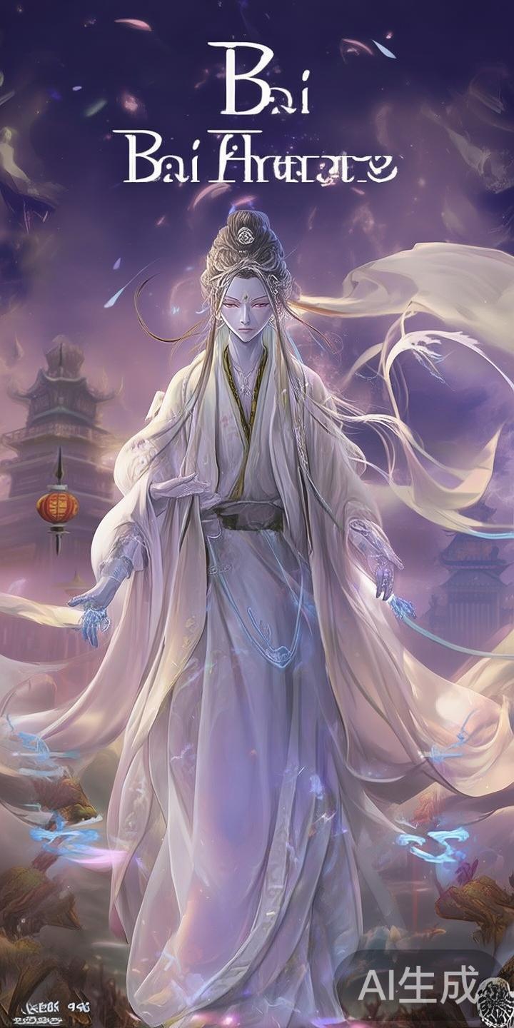 “白真人”这一形象源自东方传统文化，常被描绘为具有